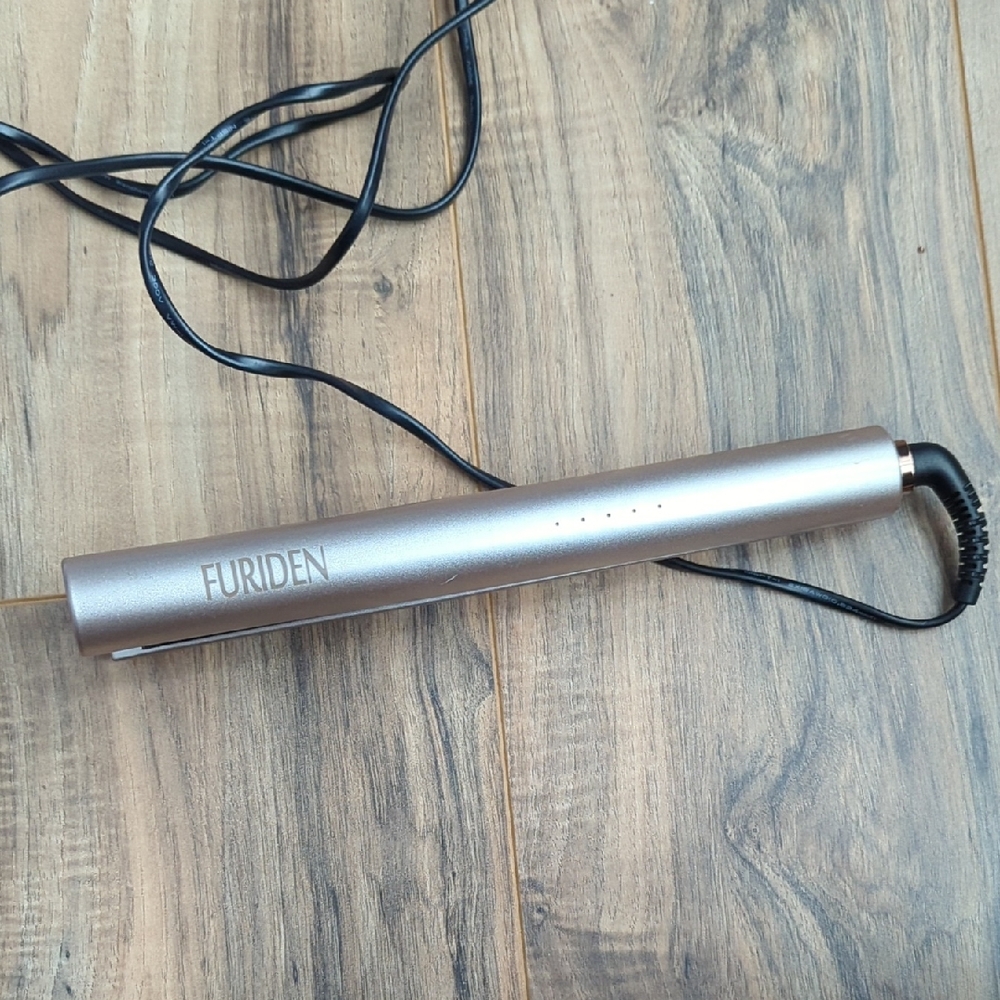 Furiden Compact Hair Straightener in Rose Gold